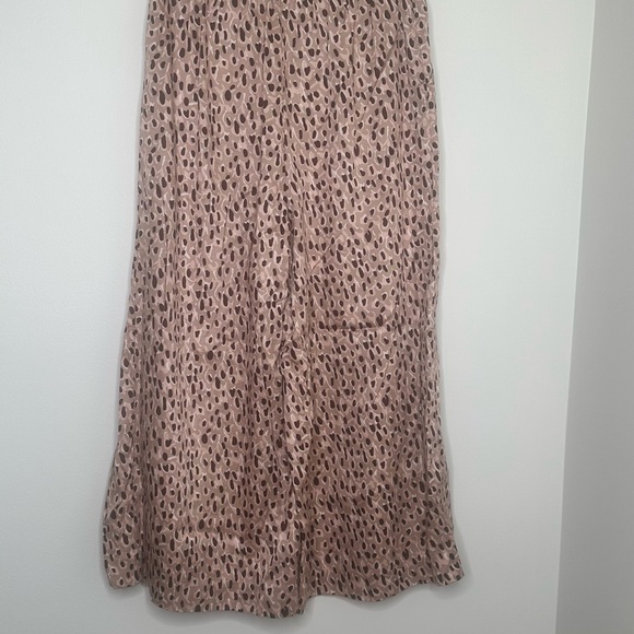 Anthropologie Isobel Wide Leg Pleated Leopard Print Pants - Picture 8 of 9